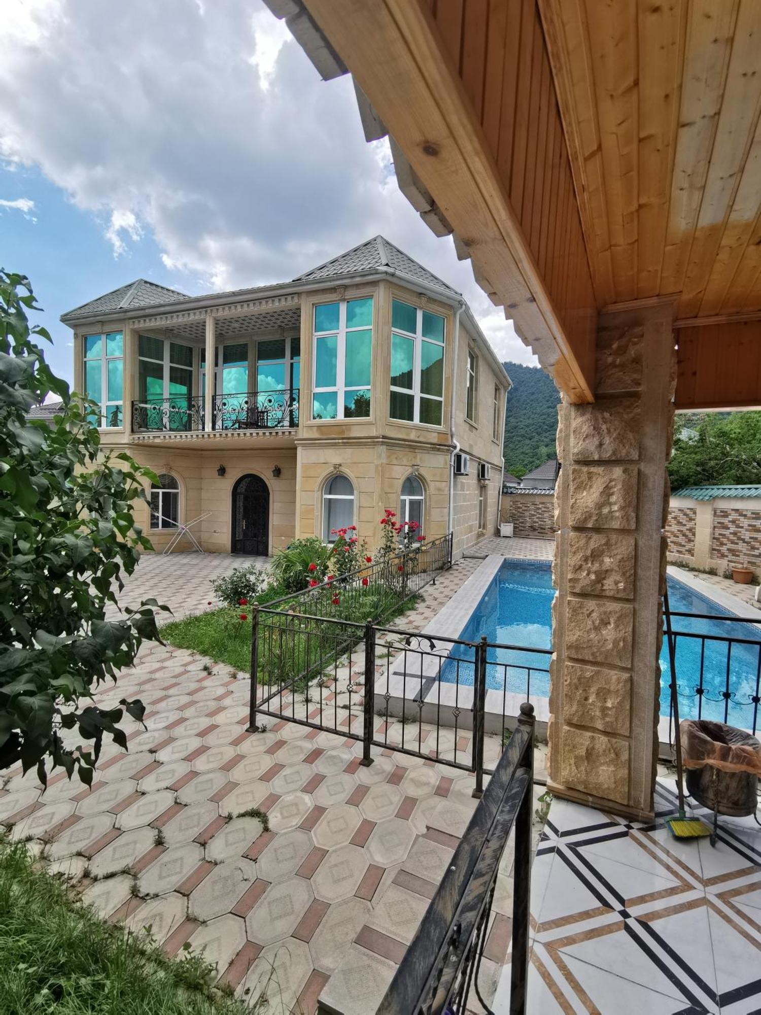Raffles Villa With Pool Габала Экстерьер фото