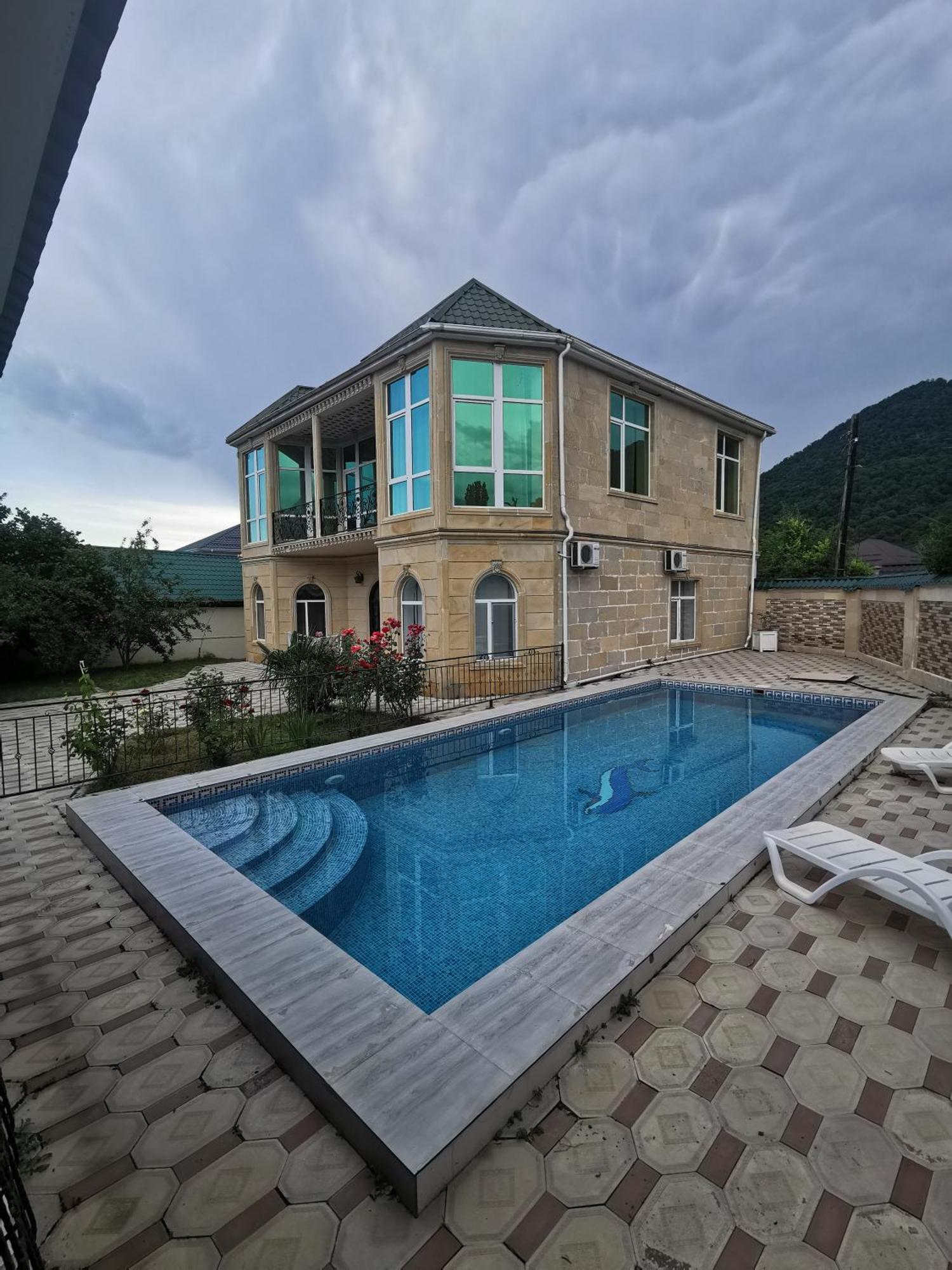 Raffles Villa With Pool Габала Экстерьер фото